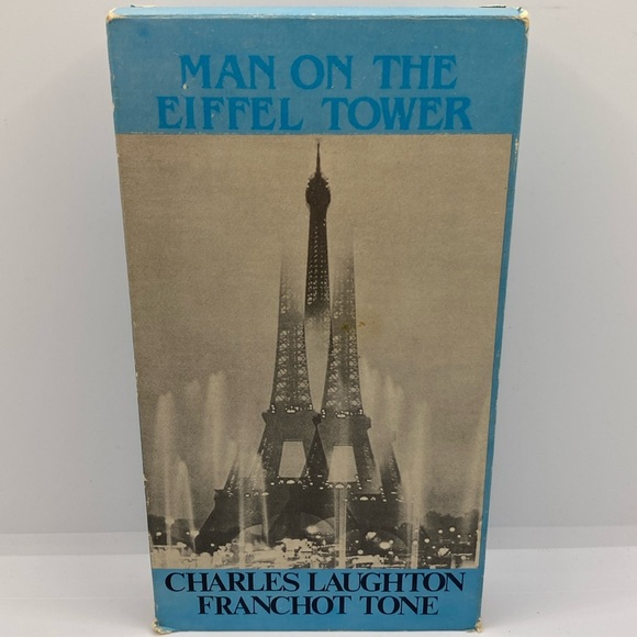 Man On The Eiffel Tower VHS Charles Laughton Franchot Tone Interglobal Video - Picture 1 of 8